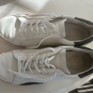White and Black Dolce Vita Sneakers